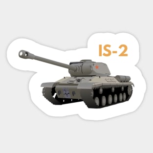 Soviet IS-2 Tank Sticker